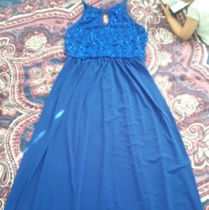 Royal Blue Dress